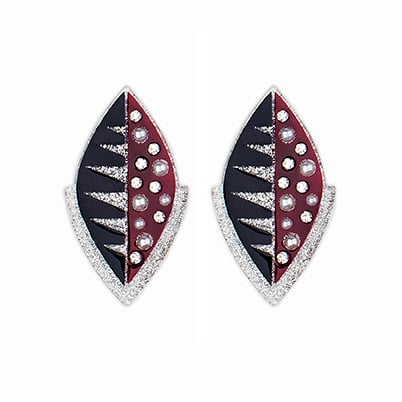 Image of Bespangled pot earrings