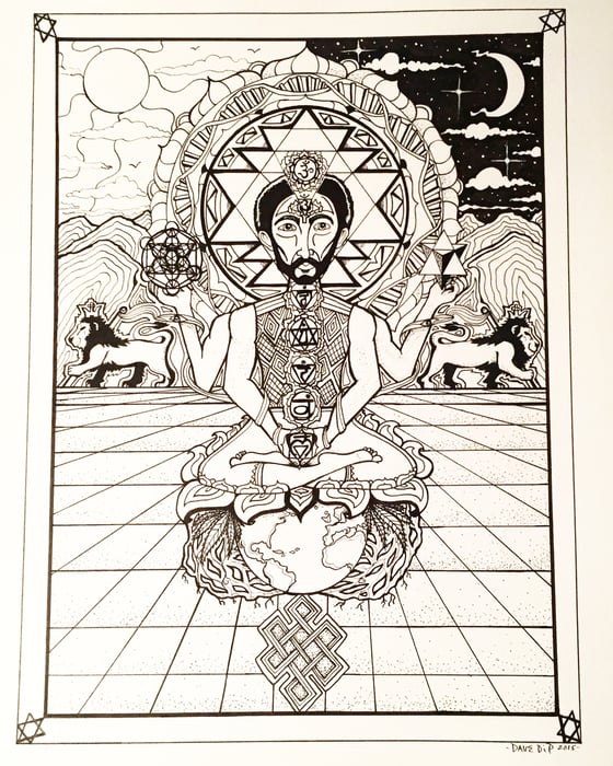 Image of Higher Vibrations print