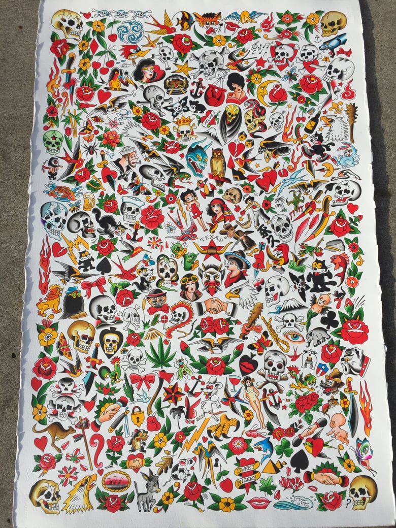 Image of Giant Giclee Traditional sheet (40 by 26)
