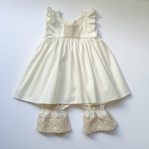 Image of The "Kelsey" dress in ivory