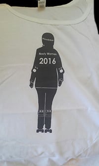 Image 1 of Nasty Woman - White Tank