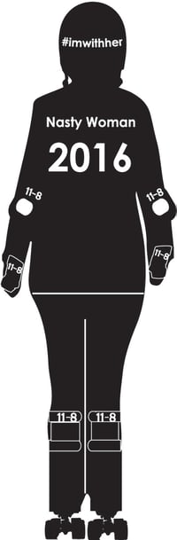 Image 2 of Nasty Woman - White Tank