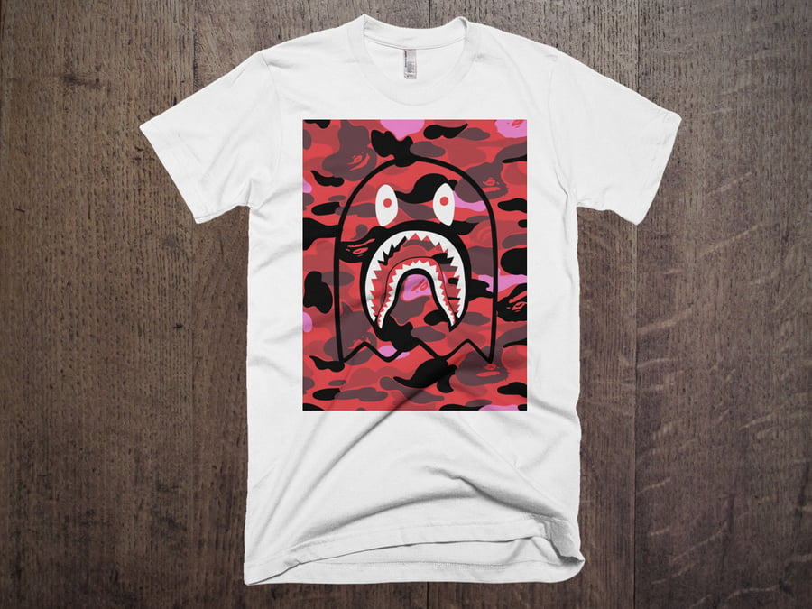 Image of BAPE Ghost T-shirt