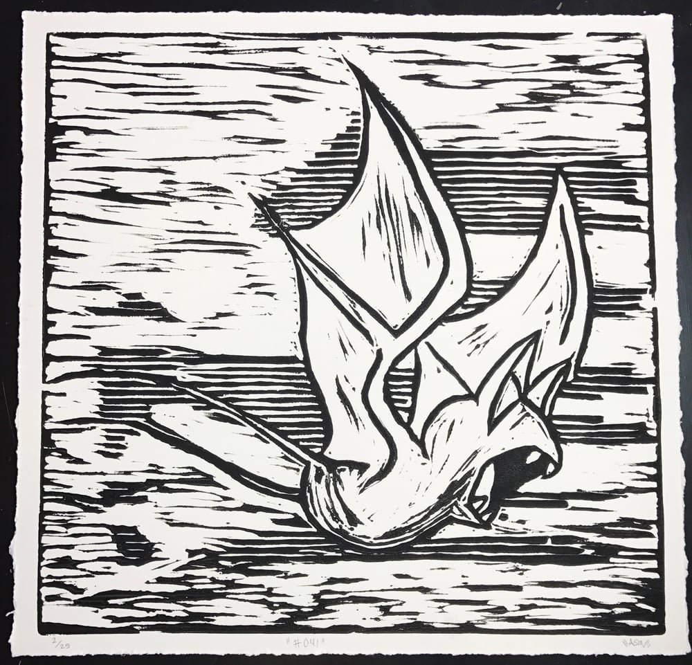 Image of "#041" Relief Print