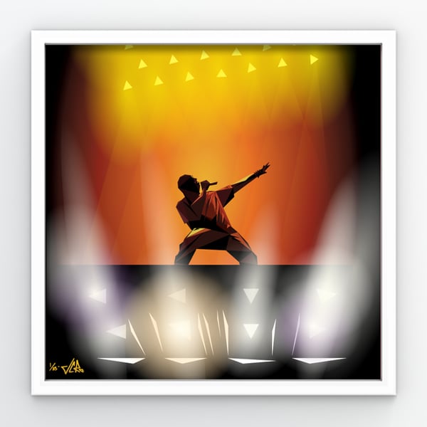 Image of JCRo - Saint Pablo - 20" print