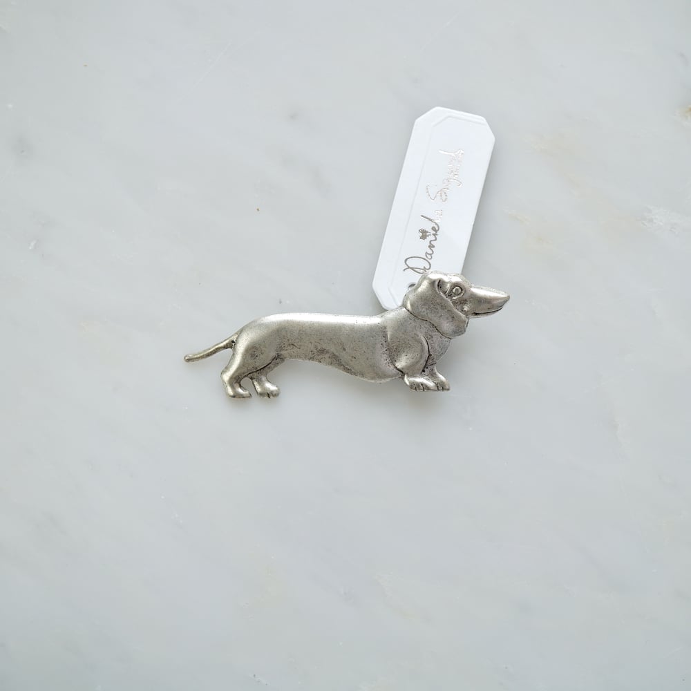Image of Sausage dog brooch