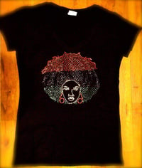 Afro Bling Tee (African colors)
