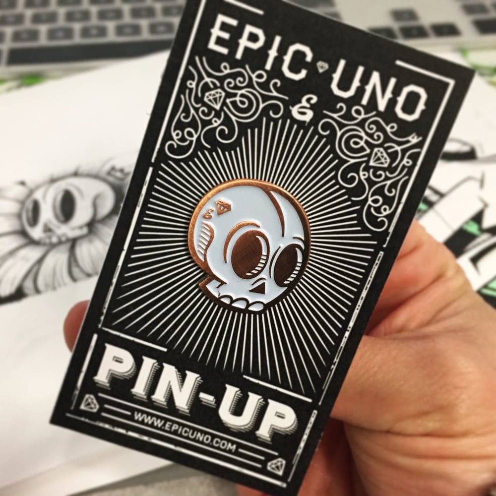 Image of EPIC SKULL PIN