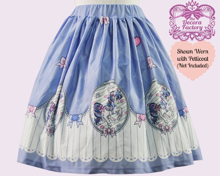 Image of Carousel Dream Skirt in Blue