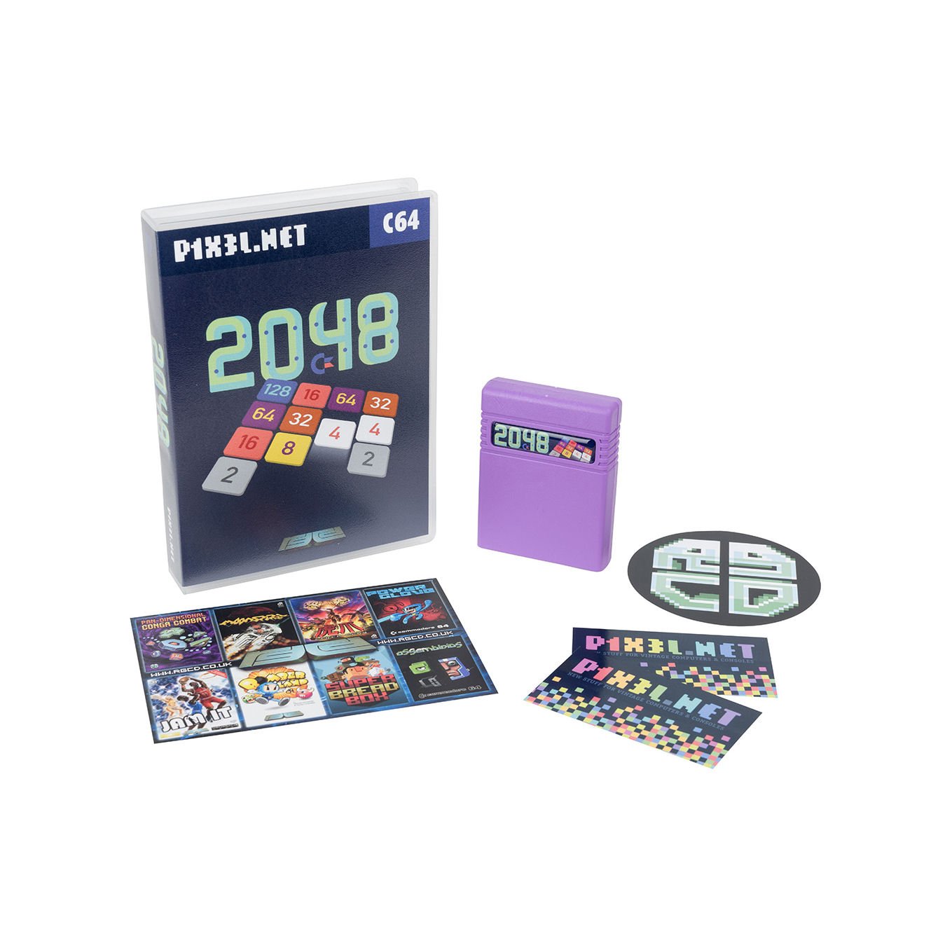 C 2048 Commodore 64 RGCD c-2048-commodore-64-rgcd