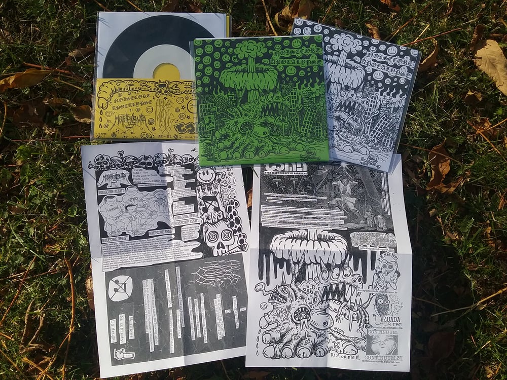 Image of C.37 NOISECORE APOCALYPSE 7" vinyl