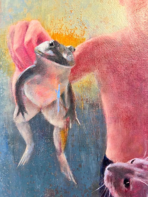 Image of Frogs & Cats- Cathy Engberg
