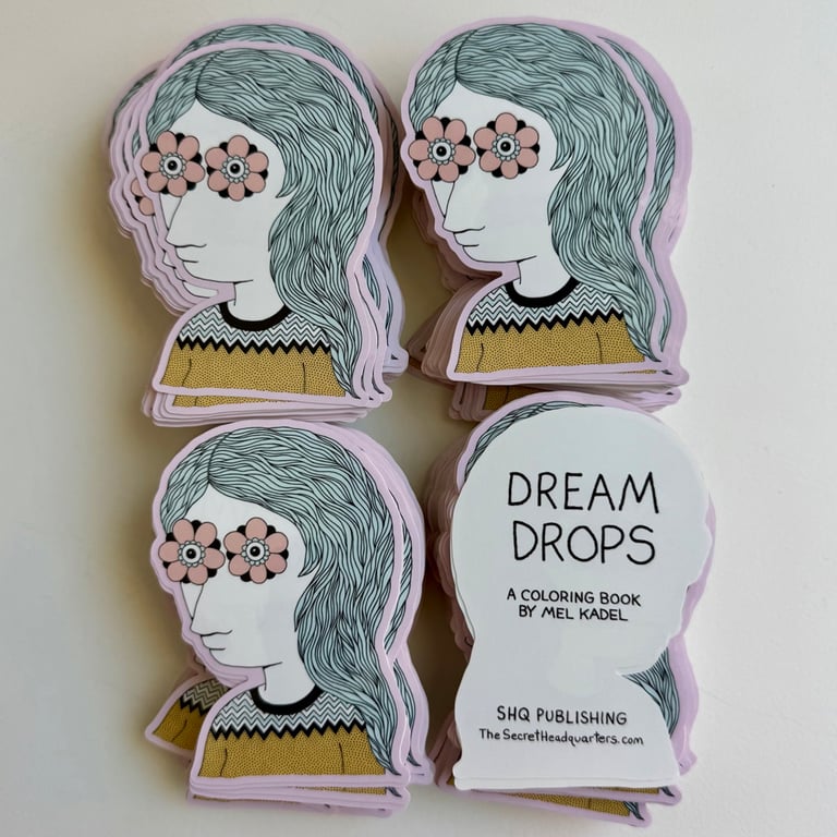 Dream Drops: A Coloring Book by Mel Kadel (PRE ORDER - Ships in Early September) Image 11