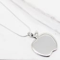Apple Sterling Silver Necklace