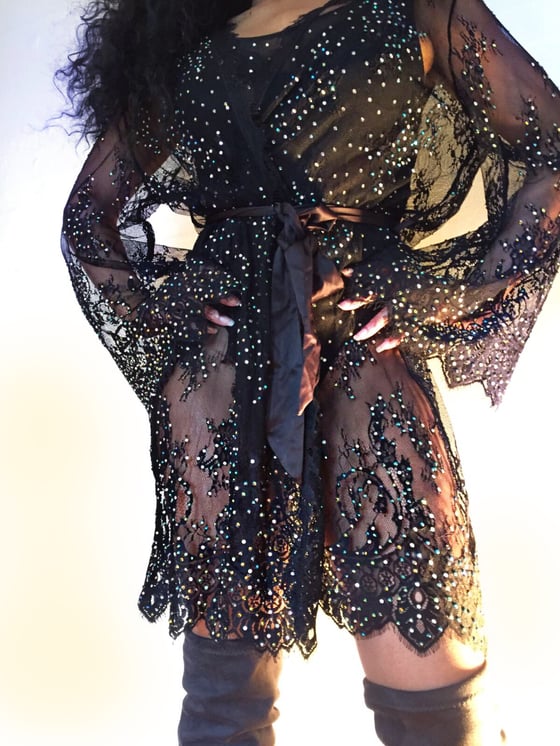 Image of Swarovski/Crystal Encrusted Dress (Robe)