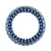 Image of Metallic blue rope bracelet