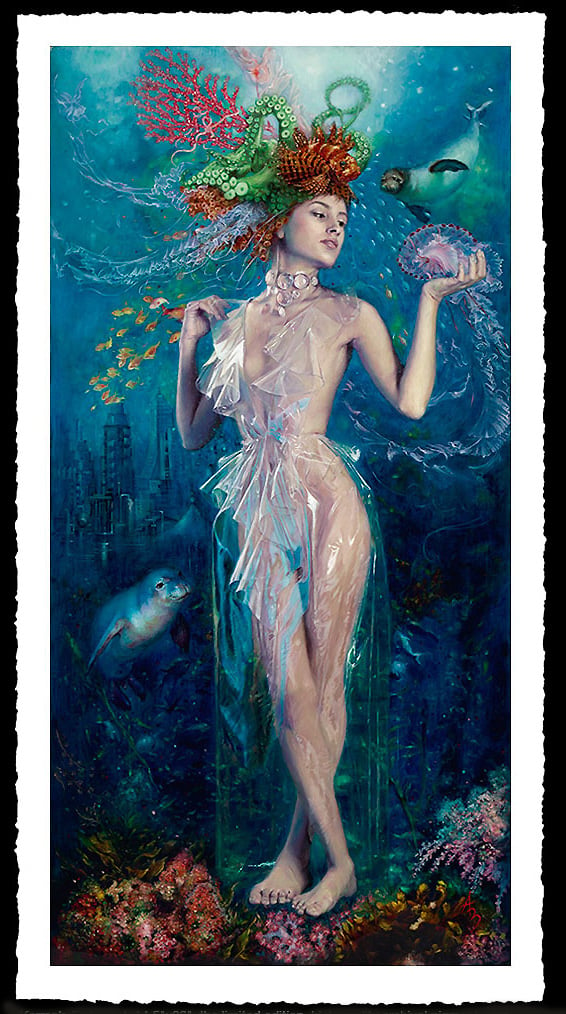 Image of Alexandra Manukyan 'Karmas Embrace'  Giclée Fine Art Print