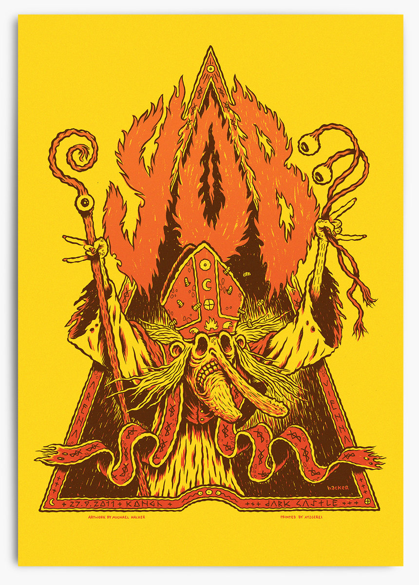 Michael Hacker Gig Posters Art Prints And Comics — Yob 