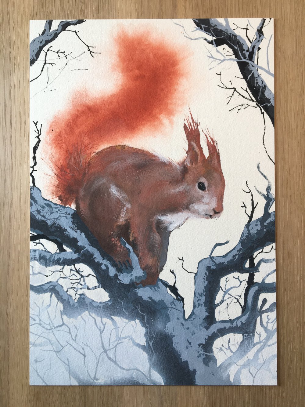 Ratatosk - original painting