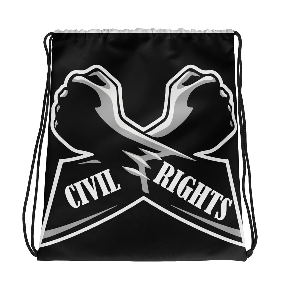 Image of Civil Rights Drawstring bag