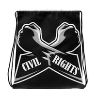 Civil Rights Drawstring bag