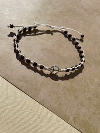 Image 2 of Peace sign anklet 