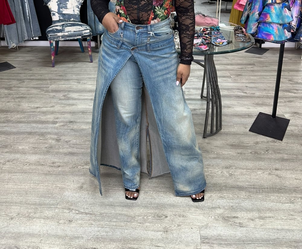 Image of  SKIRT/JEAN SET COMBO