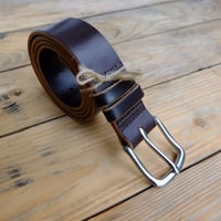 Image 2 of Full Grain Bridle Leather Belt