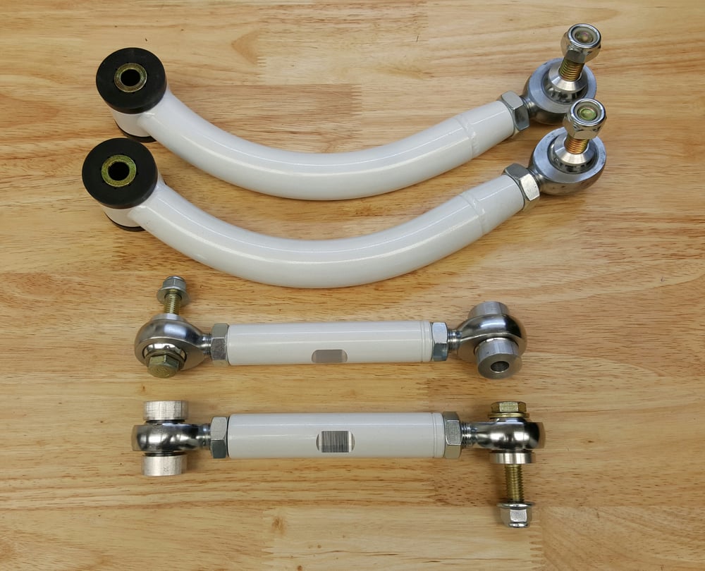 BMW E38 E39 E60 Rear Adjustable Camber Arms and Toe Links / Dominant Engineering