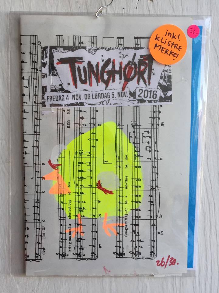 Image of TUNGHØRT 2016 Fanzine + Sticker!