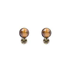 Image of Tigers Eye Cabochon Studs