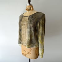 Image 2 of silk and cashmere camo sweater