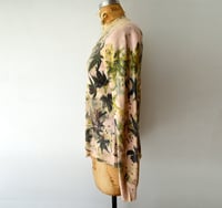 Image 3 of Japanese maple eco print pink cashmere sweater