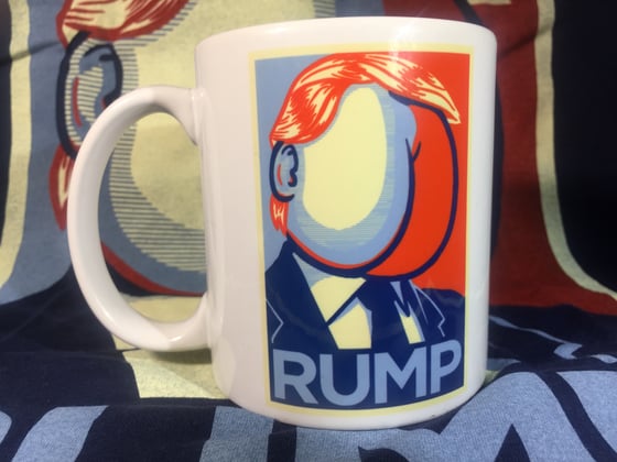 Image of RUMP 11oz Coffee Mug (Trump parody)