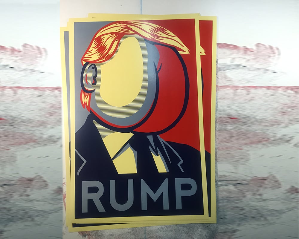 Image of RUMP 11"x17" poster