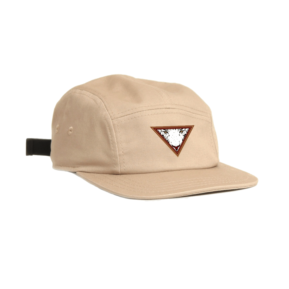 Image of EYE OF THE TIGER 5 PANEL OTTO HAT - KHAKI