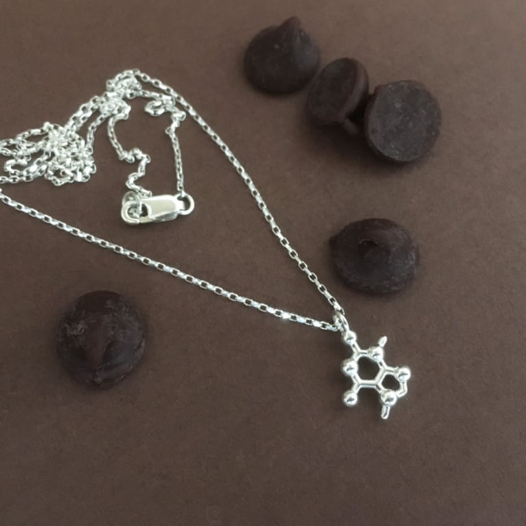 tiny theobromine necklace Image 4