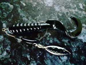 Image of Spring spin weedless hooks 1/0 hook size (3 pack)