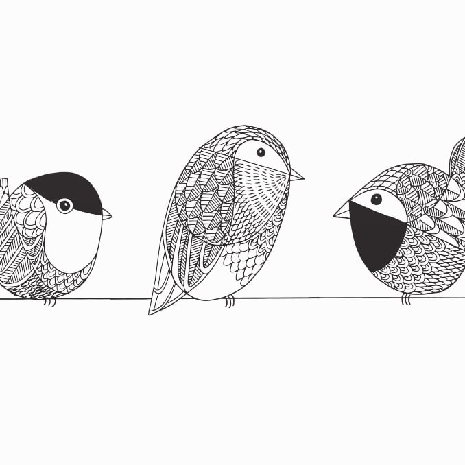 Print: Bird Group