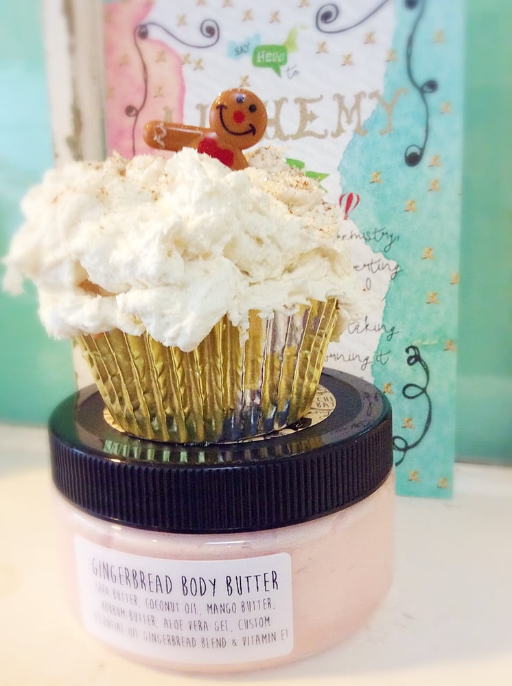 Image of Gingerbread Cupcake Soap & Body Butter Set