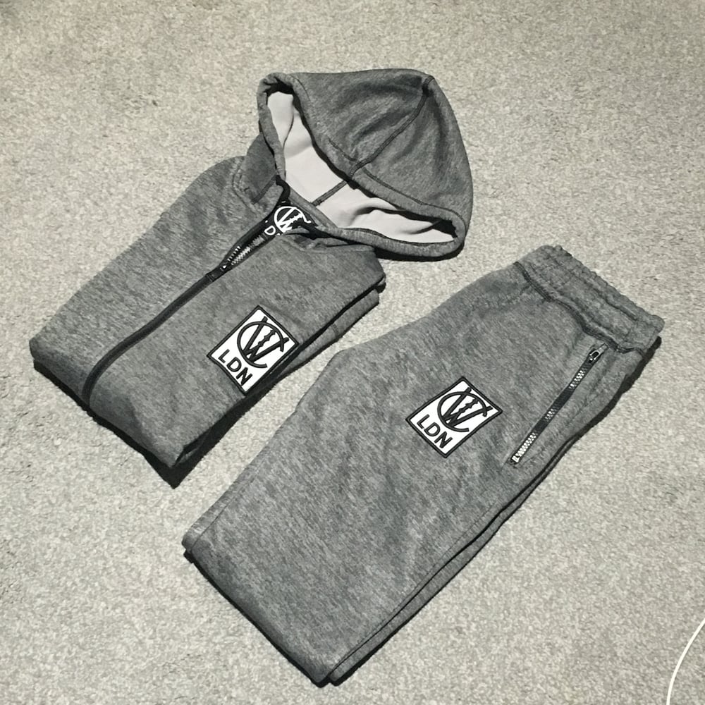 Image of Clockwise London Dark Grey Tracksuit