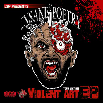 Image of INSANE POETRY - VIOLENT ART TOUR EP