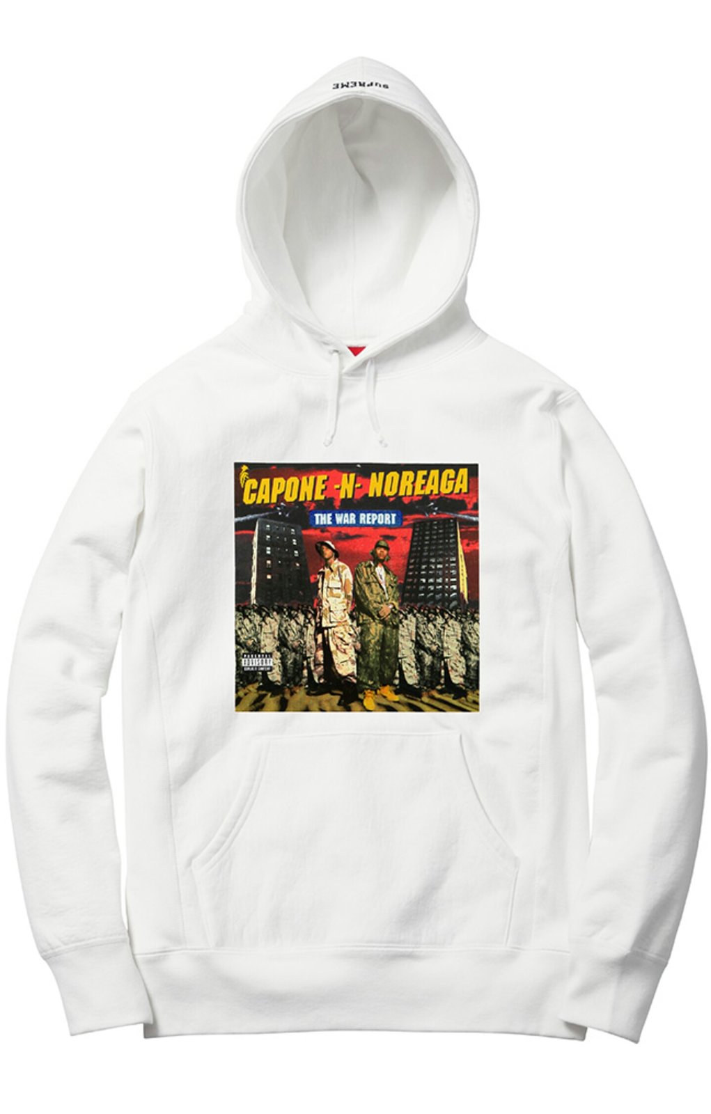 Supreme The War Report Hooded Sweatshirt - Olive