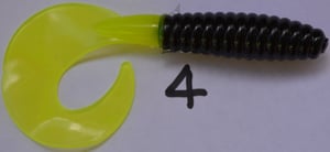 Image of 5 inch Sburgs single curl tails (6 pack)