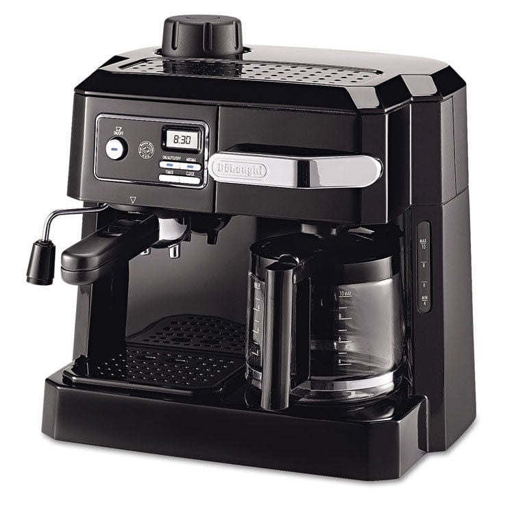 Image of BCO320T Combination Coffee/Espresso Machine, Black/Silver