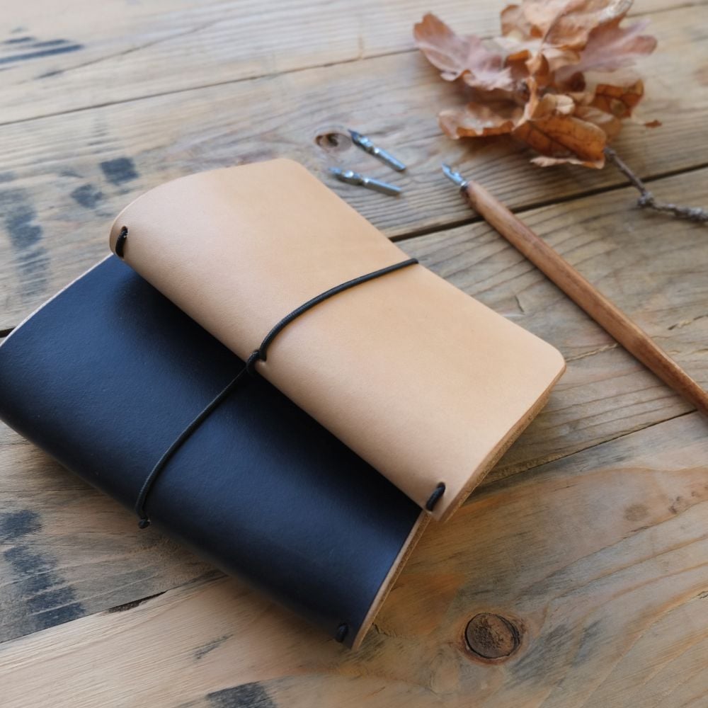 Image of Leather notebook cover