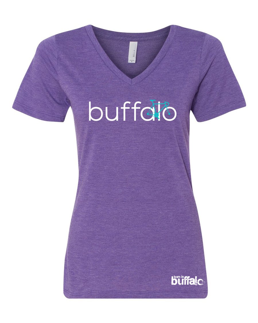 Image of BIKE Buffalo Ladies V-Neck