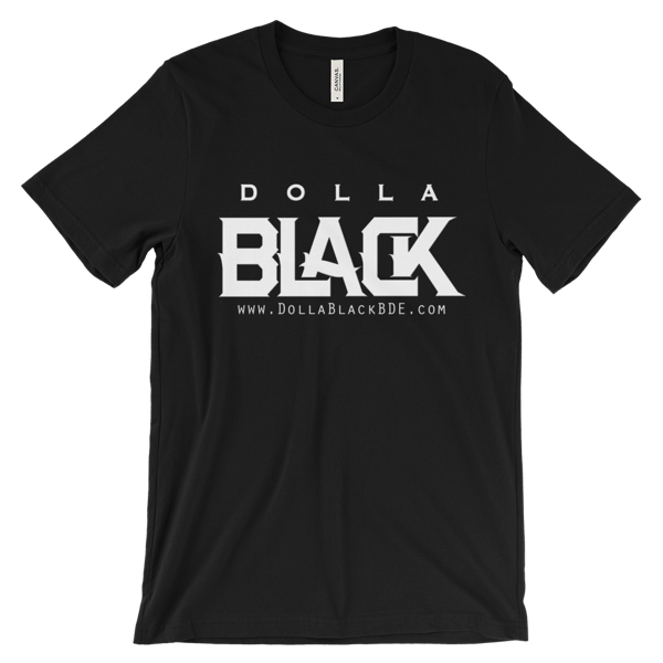 Image of [Unisex] Dolla Black Tee (White/Black)