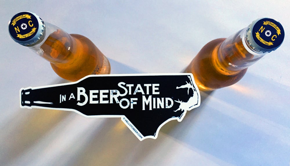 In a Beer State of Mind Sticker