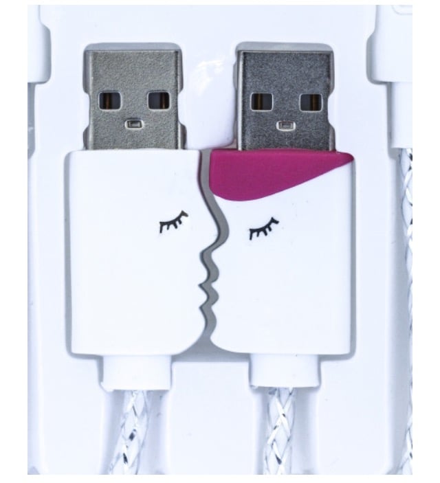 Image of Love bird usb cable